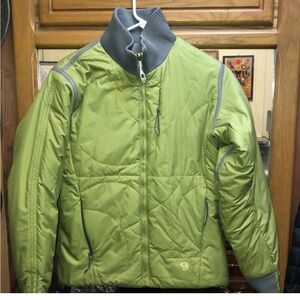 Reversible Grey/Green Mountain Hardwear Women's Jacket